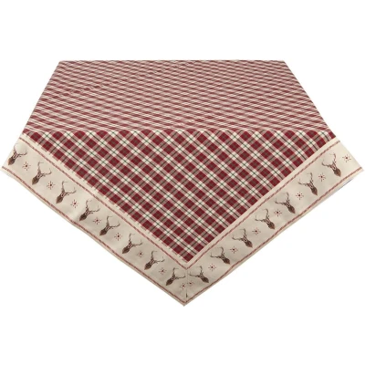 Afbeelding van Clayre &amp; Eef Multi Tafelkleed 130*180 cm van 100% Katoen