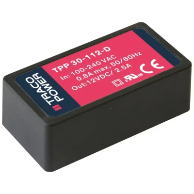 Afbeelding van TracoPower TPP 30 112 D Schakelnetvoeding 2.5 A W 12 V/DC 1 stuk(s)