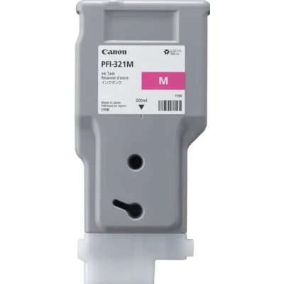 Afbeelding van Canon PFI 321 M inktcartridge 1 stuk(s) Origineel Normaal rendement Magenta