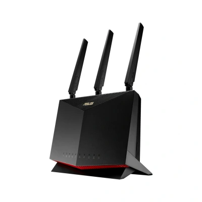Afbeelding van ASUS 4G AC86U draadloze router Gigabit Ethernet Dual band (2.4 GHz / 5 GHz) 3G Zwart