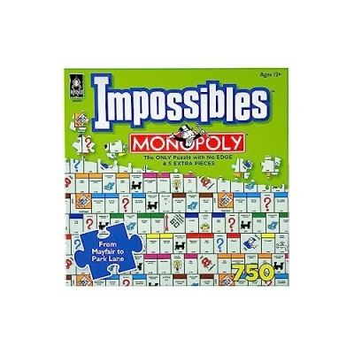 Afbeelding van University Games U08581 Impossibles Monopoly Legpuzzel 750 stukjes