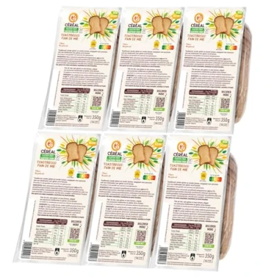 Afbeelding van 6x Céréal Toastbrood 350 gr