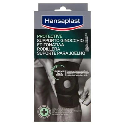 Afbeelding van Hansaplast Sport kniesteun, sportkniebandage voor bescherming en ontlasting, orthopedische kniebandage met drukregeling