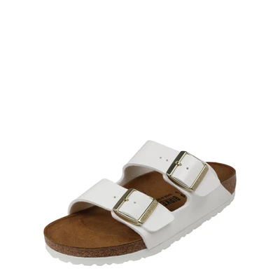 Afbeelding van Birkenstock Arizona BF Narrow Muiltjes, Maat: 41, White Hoogwaardig imitatieleer