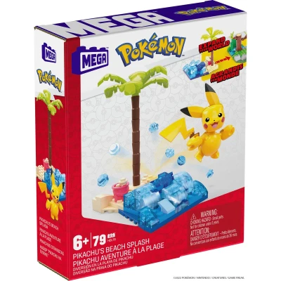 Afbeelding van Mega Construx Pokemon Pikachu&#039;s Beach Splash