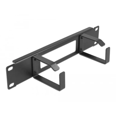 Afbeelding van Delock 10″ kabelmanagement patchpaneel met opening en 2 beugels 1 U