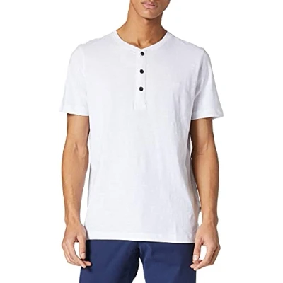 Afbeelding van camel active Tshirt basic, Heren, Maat: 4XL, Broke white