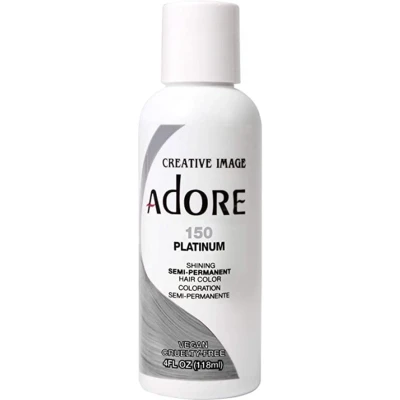 Afbeelding van Adore Shining Semi Permanent Hair Color Platinum 150 haarverf