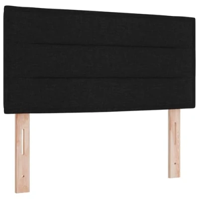 Afbeelding van vidaXL Hoofdbord Zwart Stof 90 x 7 78 cm Rechthoekig