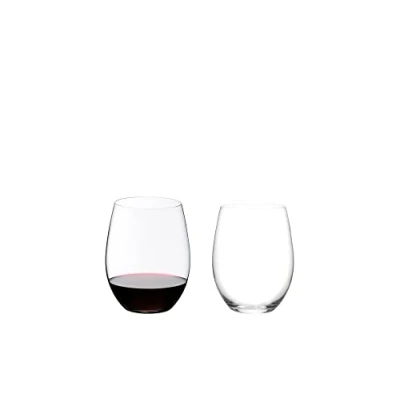 Afbeelding van RIEDEL 0414/0 O Wine Tumbler Cabernet/Merlot, 2 delige set rode wijnglazen, kristalglas