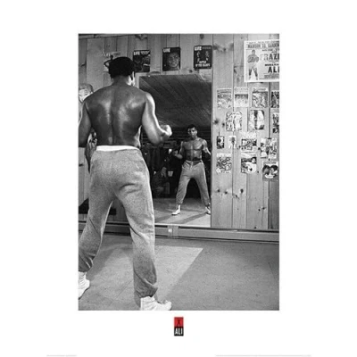 Afbeelding van Kunstdruk Muhammad Ali Mirror 60x80cm