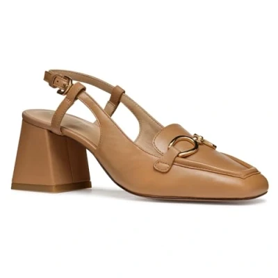 Afbeelding van Geox D Coronilla Klassieke pumps, Dames, Maat: 36.5, Beige Leer