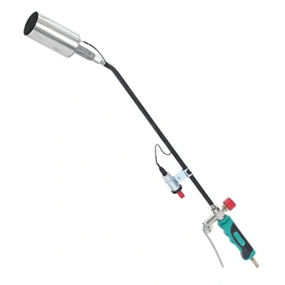 Afbeelding van KATSU Gas Torch Onkruidbrander Elektronische Ontsteker Vlamwerper Blowtorch Dakdekker Afdichting Smelten Verwarming Lassen Soldeertoorts Multi Purpose 750mm Lange 324161