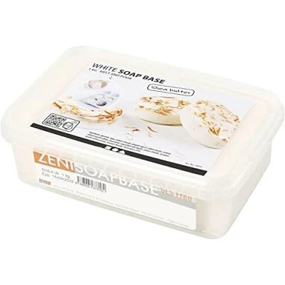 Afbeelding van Creativ Company Shea Boter Zeepbasis Wit, 1kg