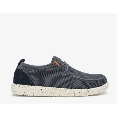 Afbeelding van PITAS HEREN INSTAPSCHOEN BLAUW WP150 WALLABI FLY WASHED 05 MARINO MAAT 43