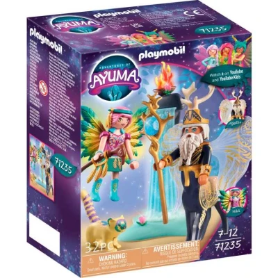 Afbeelding van Playmobil Adventures OF Ayuma Abjatus WITH Knight Fairy Hildi Miniaturen voor kinderen, Maat: One Size, Multi coloured