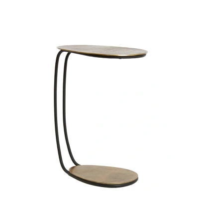 Afbeelding van Light &amp; Living Bijzettafel Marsh Antiek Brons 43x27x53cm Modern