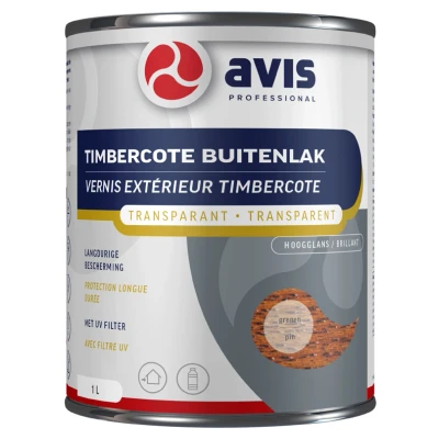 Afbeelding van Avis Timbercote Grenen Hoogglans 1 liter Blanke lak &amp; Beits
