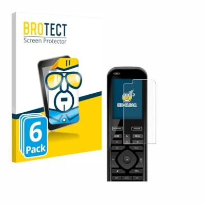 Afbeelding van BROTECT Screenprotector voor Logitech Harmony 950 Folie Beschermfolie transparant (6 Stuks)