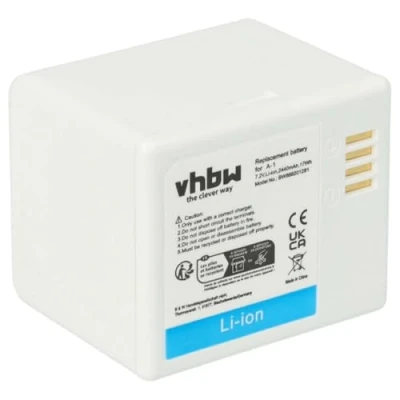 Afbeelding van vhbw 1 x accu compatibel met Netgear/Arlo Pro 2, Pro, VM4030, VM4030P, VMA4400 knoopcamera, verborgen camera (2200 mAh, 7,2 V, Li Ion)