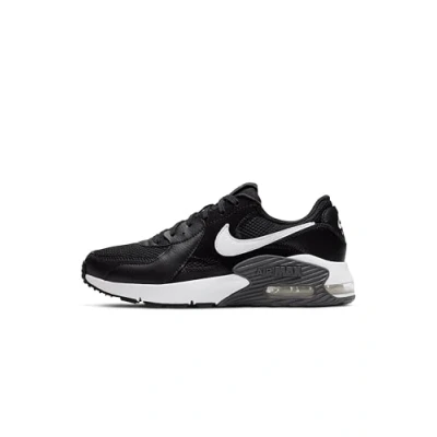 Afbeelding van NIKE Sportswear WMNS AIR MAX Excee Sneakers laag blackwhitedark grey, Dames, Maat: 36.5, Black white dark grey Leer en textiel
