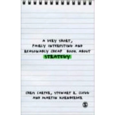 Afbeelding van A Very Short, Fairly Interesting and Reasonably Cheap Book About Studying Strategy