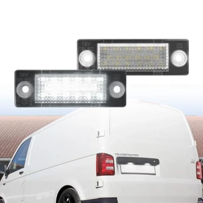 Afbeelding van NSLUMO 2 stks Wit Auto Achter Nummerplaat Kentekenverlichting Canbus Passat Candy Jetta Kentekenplaat Lamp Golf Plus 05