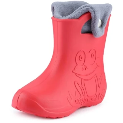 Afbeelding van Ladeheid Regenlaarzen voor kinderen, Maat: 28 29, Red/navy Kunststof