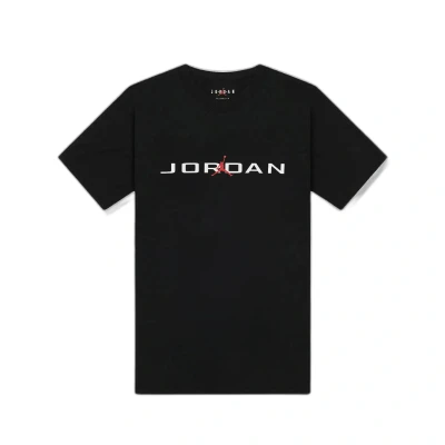 Afbeelding van Jordan AIR Stretch CREW TEE Unisex Tshirt print voor kinderen, Maat: 132 147, Black