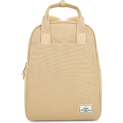 Afbeelding van WIWU Laptoptas 14 Inch Rugtas Met Verstelbare Schouderbanden Ora series Crème