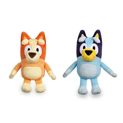 Afbeelding van Bluey Friends Pluche Knuffel 20 cm {Bluey Plush Toy Speelgoed Knuffelpop Knuffeldier voor kinderen jongens meisjes Bluey, Bingo, Bandit, Chilli, Muffin, Jack, Rusty, Lucky, Mackenzie, Indy}