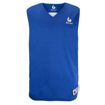 Afbeelding van Burned Dubbelzijdig Jersey Blauw Wit XS