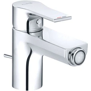 Afbeelding van Kludi zenta sl 1 gats bidetkraan met waste chroom 485300565