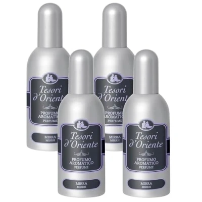 Afbeelding van Tesori d&#039;Oriente Mirra Eau de Toilette 100 ml x4