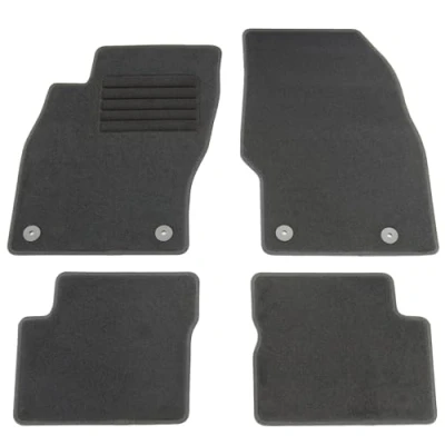Afbeelding van AD Tuning GmbH HG12055 Velours pasvorm vloermatten set zwart automatten tapijten Carpet floor mats