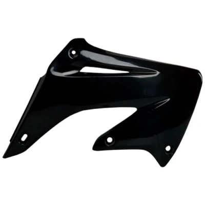 Afbeelding van POLISPORT Honda CRF250R/CRF450R zwarte radiatorroosters, zwart