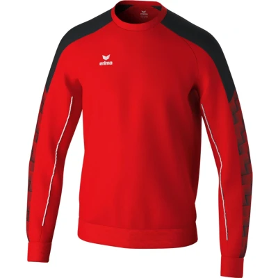 Afbeelding van Erima Evo Star Sweatshirt Kinderen Rood / Zwart Maat: 128