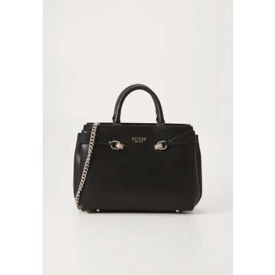 Afbeelding van Guess Lorelei Girlfriend Satchel Handtas, Dames, Maat: One Size, Black
