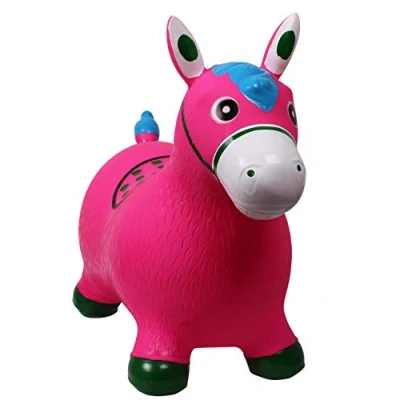 Afbeelding van QHP Skippy Horse Jumpy fuchsia maat:50
