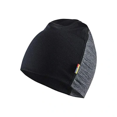Afbeelding van Blaklader Merino beanie 2035 1734 Medium Grijs/Zwart
