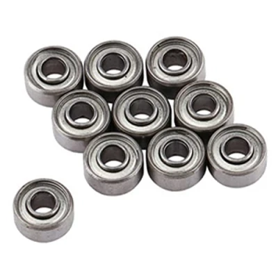 Afbeelding van Akozon Kogellagers, 10 stuks, 693ZZ, 3 x 8 4 mm, miniatuur, dubbel afgeschermd, lagerstaal