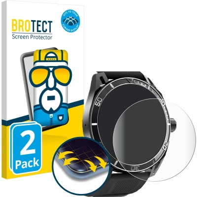 Afbeelding van BROTECT Volledig bedekkende screen protector, Smartwatch beschermfolie, Transparant