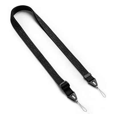 Afbeelding van Ringke Shoulder Strap, Universele Nek Crossbody String Patroon Lanyard Riem Ontworpen voor iPhone/Galaxy/Android Mobiele Telefoon Hoesje, Digitale Camera, DSLR, USB, Sleutels, ID Lettering Black 2