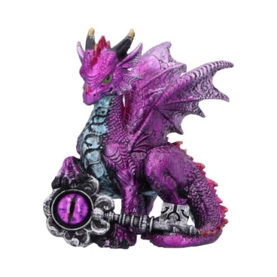 Afbeelding van Nemesis Now &quot;Keeper of the Key (Paars)&quot; Standbeeld 9.5cm