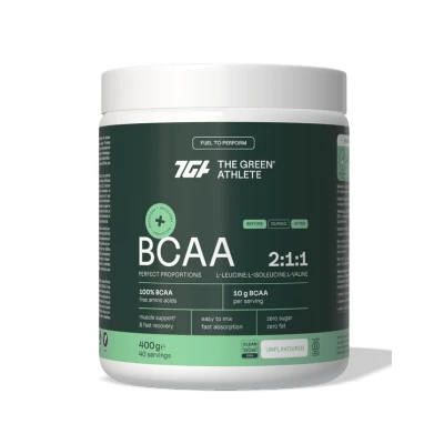 Afbeelding van The Green Athlete BCAA 2:1:1 400 g