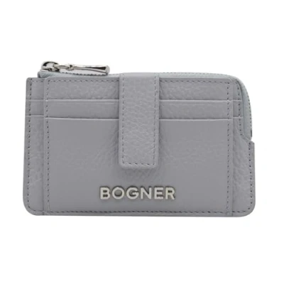 Afbeelding van Bogner Leren Kaarthoes Andermatt Elli Purse Lightgrey Lichtgrijs