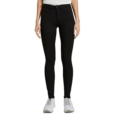 Afbeelding van TOM TAILOR Denim Dames jeans 202212 Nela Extra Skinny, 10240 Black Denim, 26W / 32L