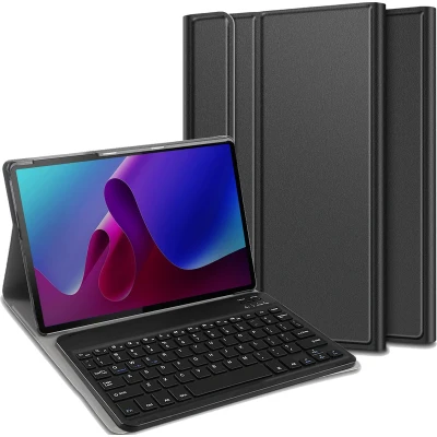 Afbeelding van Cazy Hoes met Toetsenbord QWERTY geschikt voor Lenovo Tab P11 Gen 2 Zwart