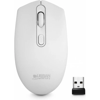 Afbeelding van Wireless muis Urban Factory FCM02UF Wit 1600 dpi