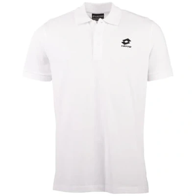 Afbeelding van Lotto 1124003 Poloshirt voor heren, regular fit, helder wit, L